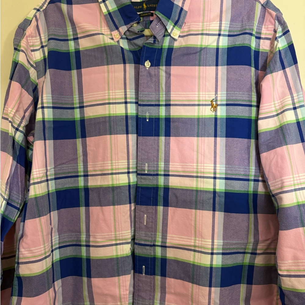 Ralph Lauren Men's Multicolor Plaid Shirt